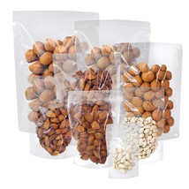 100 Pack Smell Proof Mylar Bags 4.8X7.9+3.2Inch, Resealable Stand Up Foo... - $27.99