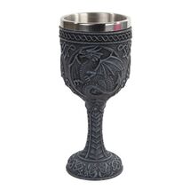Dragon Wine Goblet Chalice Cup New - $20.98