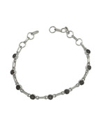 fine Smoky Quartz 925 Solid Sterling Silver Brown Bracelet genuine regul... - $573.53 MXN