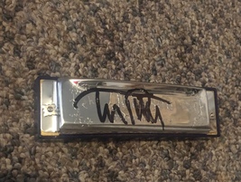 TOM PETTY signed AUTOGRAPHED full size HARMONICA  - £548.18 GBP