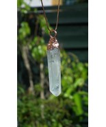 Electroformed Copper Crystal necklace // Crystal jewelry - €14,11 EUR