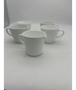 Vintage Corning Ware Bone China Coffee Cups Teacups With Creamer Set Of ... - $51.87 CAD