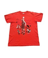 Vintage 1990&#39;s Nike Air Jordan Flight School Single Stitch T-Shirt Red M... - $274.38 CAD