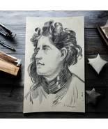 Paul Gusel Painting Pencil Reproduction By K.Stanger Original - €71,46 EUR