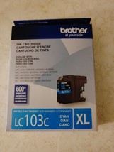 New Genuine Brother LC103C XL Cyan Ink Cartridge High Yield  - £15.60 GBP