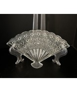 LG Wright Glass Daisy &amp; Button Clear Fan Tray, Pristine - €5,42 EUR