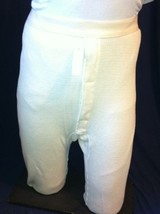 NEW GEN I L1 CWU-43/P EXTREME COLD WEATHER DRAWERS SMALL WHITE LONG JOHNS - $14.70