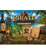 Pirate Murder Mystery dinner  party game download. Instant Download. | P... - $16.95