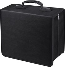 Siveit CD/DVD Binder, CD DVD Case Holder Binder 400 Capacity CD/DVD Wallet - $38.14