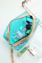 Bristol Black Basic Solid Color PU Square Makeup Bag - $4.15