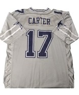 Vtg Dallas Cowboys Jersey L Quincy Carter #17 NFL Football Reebok Gray /... - £27.99 GBP