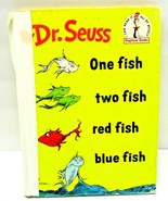 First Edition 1960 One Fish Two Fish Red Fish Blue Fish by Dr. Seuss Boo... - £35.81 GBP