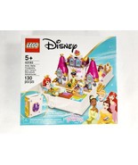 New! LEGO Disney Princess: Ariel Belle Cinderella &amp; Tiana&#39;s Storybook Ad... - £39.27 GBP