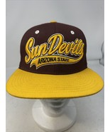 Arizona State Sun Devils Script SnapBack Trident Hat Cap Zephyr Wool/Acr... - £10.82 GBP