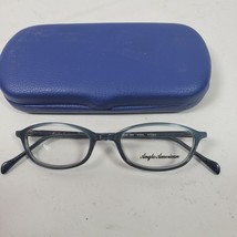Vintage NOS Anglo American Eyeglass Frames 47 20 284 Blue - $29.00