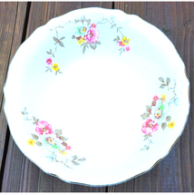 1940&#39;s Edwin M. Knowles Blossom Time 51-6 Floral Vintage Vegetable Servi... - $15.16