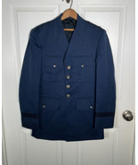 US Air Force USAF Blue Wool Uniform 1972  Vietnam War Era Officers Coat - £31.23 GBP