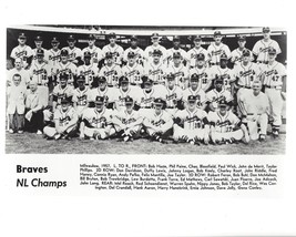 1957 Milwaukee Braves 8X10 Team Photo Baseball Picture Nl Champs Mlb - £3.88 GBP
