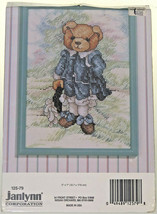 Janlynn Blue Bear Stitch Kit - £10.01 GBP