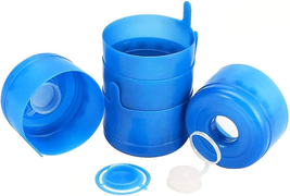 20 Pcs Non Spill Caps,Reusable 55 Mm 3 and 5 Gallon Water Jugs Anti-Splash Bottl - £11.50 GBP