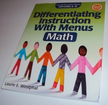 Differentiating Instruction with Menus: Math (Grades 6-8) Second Edition... - £11.37 GBP