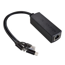 Gigabit Poe Splitter 5V 3A, 2-In-1 Poe To Usb C/Micro Usb Adapter, Ieee ... - £29.84 GBP