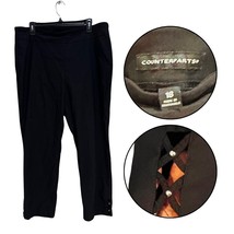 Counterparts Women&#39;s Size 18 Black Stretchy Comfortable Pull On Pants - $25.74