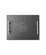 MSRP $90 Cathy&#39;s Concepts Monogram Slate Tray 15.5&quot;x12&quot; (SEE DETAILS) - $38.97 CAD