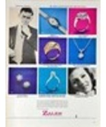 ZALES JEWELERS - Watches - Wedding Rings - 1964 Vintage Print Ad - €8,96 EUR