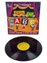 Walt Disney Acting Out the ABC Disneyland DQ 1223 Story Songs Vinyl Reco... - £6.62 GBP