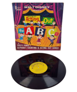 Walt Disney Acting Out the ABC Disneyland DQ 1223 Story Songs Vinyl Reco... - $11.28 CAD