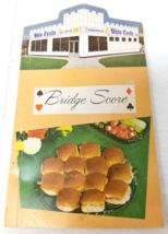 White Castle Bridge Score Card Booklet 1950s Full Color Hamburger Restau... - £7.57 GBP