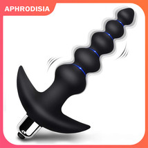 Anal Vibrator Sex Toy For Women Anal Beads Vibrators Gay Prostate Massage Smooth - £39.28 GBP