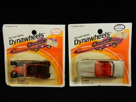 Zee Toys 1983 Die Cast Metal Dynawheels 41 Vauxhall &amp; 84 Corvette SEALED - $34.64