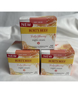 Burts Bees Truly Glowing Night Cream - Dry Skin Unisex 1.8 oz, White (3 ... - $68.61 CAD