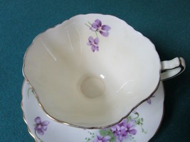 Hammersley England Victorian Violets Cup And Saucer [83C] - £70.46 GBP