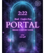 1000X 2: 22 PORTAL FEB 22  COURAGE TO BREAK THE COMFORT ZONE RARE COVEN ... - $222.77