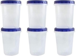 Containers w/ Lids Deli Food/Soup Plastic Containers w/ BPA Free Soup St... - £23.45 GBP+