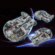 YT-2400 Freighter / Sato&#39;s Hammer Outrider Model Building Blocks Bricks Toys Set - £157.45 GBP