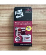 Space Bag Original Large  2-Pack  w/ Free Travel Bag Vaccum Seal Bag New... - $13.52 CAD