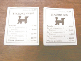 Vintage West Station Monopoly Game Contracts-
show original title

Original T... - £14.15 GBP