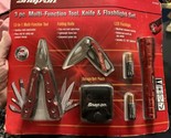 Snap On Tool Set Multi-function Tool, Knife And Flashlight Set File Scre... - $39.59