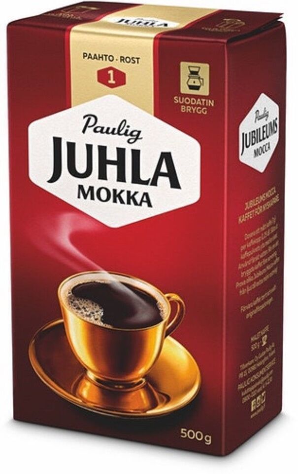 Primary image for Paulig Juhla Mokka - Finnish Fine Grind Ground Filter Coffee 500g