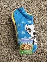 Animal Crossing New Horizons no show Socks Kids Size 9-2.5 6 Pairs Multi Color - £14.93 GBP