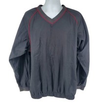 FootJoy Golf Jacket Size XL Black Red Pullover - £27.21 GBP