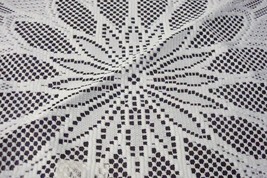 Great Lace Co.doily laced Kaleidoscope white, New, ROUND 20&quot; [10] - £14.75 GBP