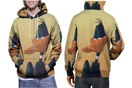 Daffy Duck Hoodie Sporty Casual Graphic Zip up Hoodie - £26.54 GBP+