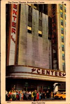 "Colourpicture" POSTCARD-CENTER Theatre, Rockefeller Center, New York City BK59 - £3.35 GBP