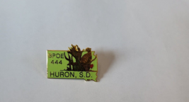 B.P.O.E. Elks Lodge Pin: Huron S. Dakota #444 - £4.57 GBP