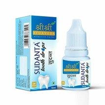 Sri Sri Tattva Herbal Sudanta Tooth Drops - 10ml (Pack of 2) - £4.82 GBP